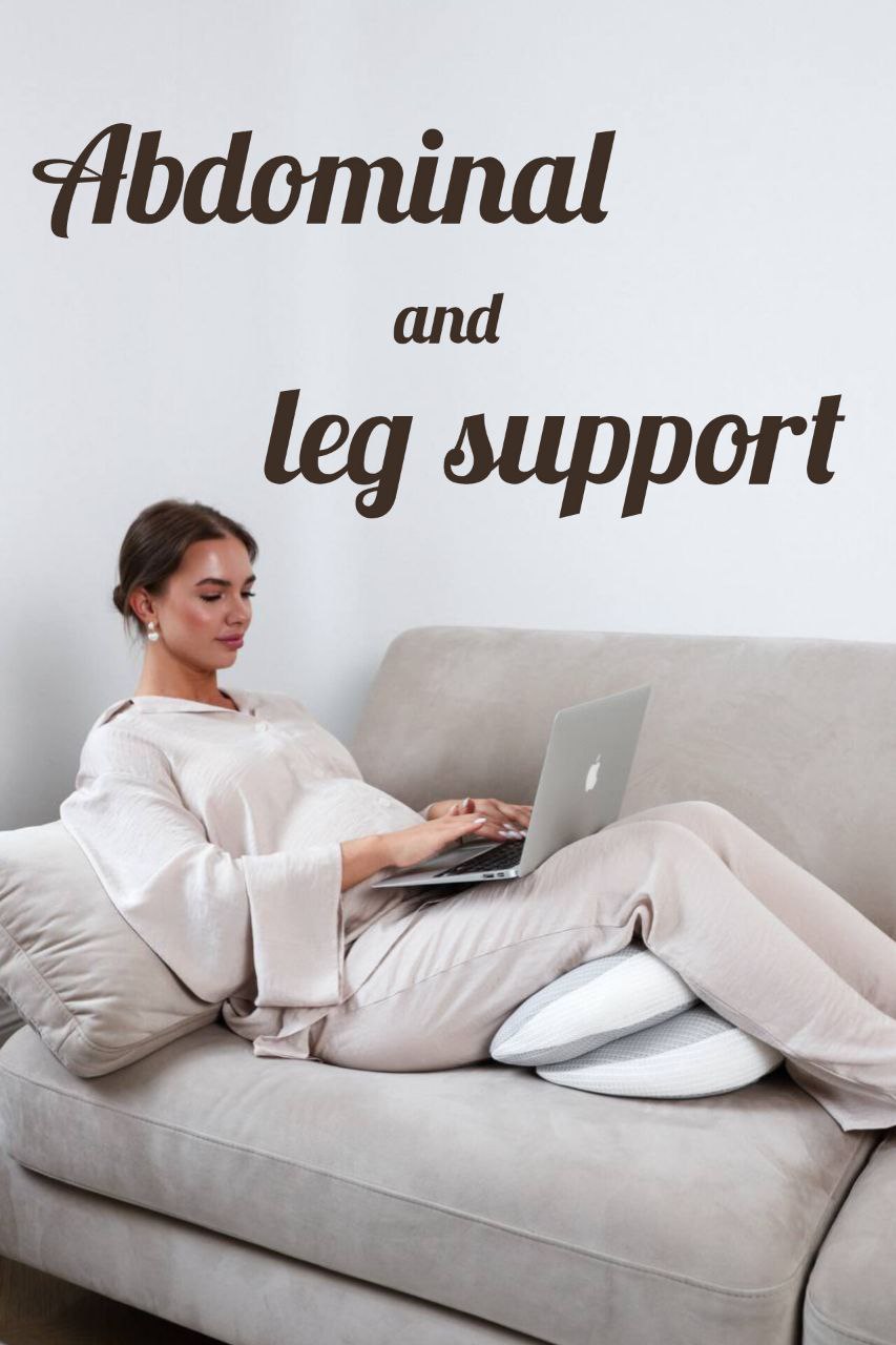 A COMFORTABLE PILLOW FOR PREGNANT WOMEN