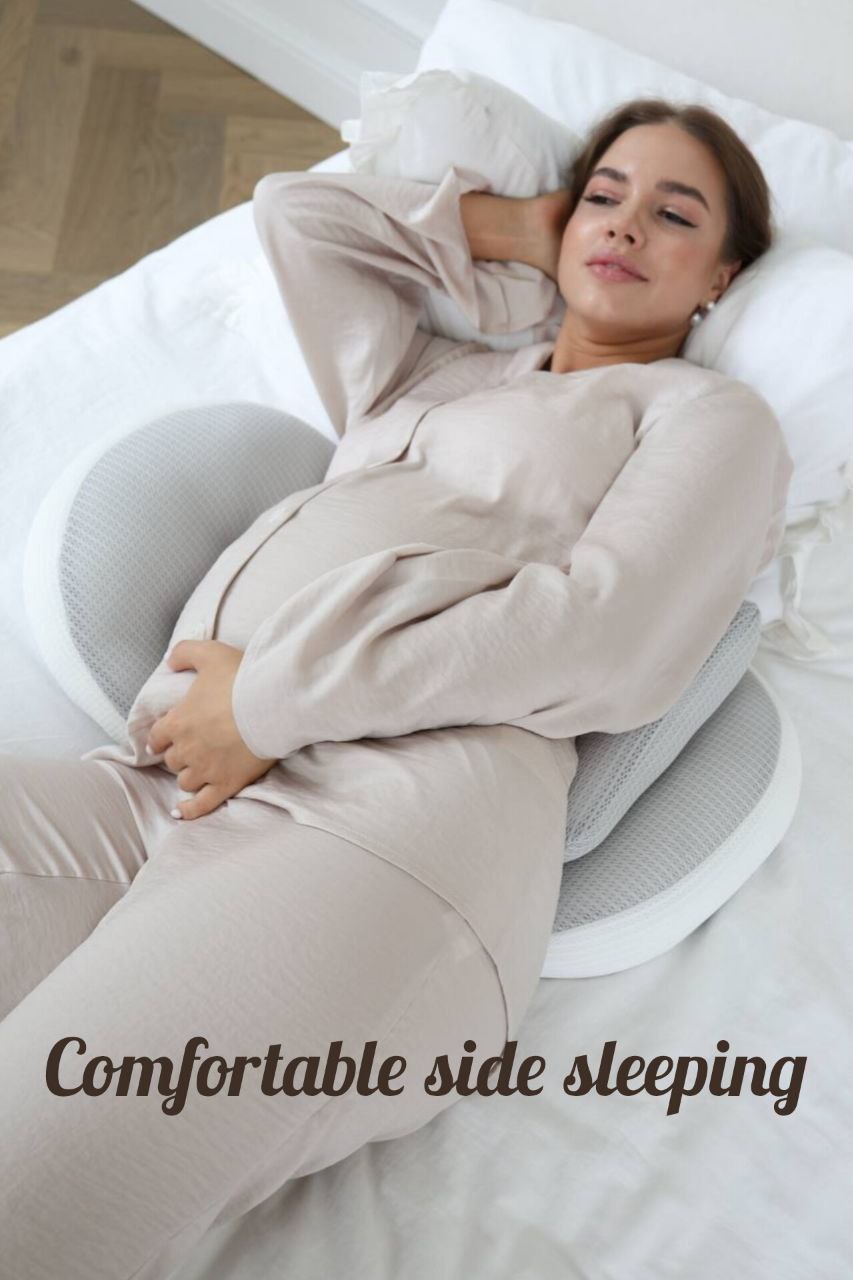 A COMFORTABLE PILLOW FOR PREGNANT WOMEN
