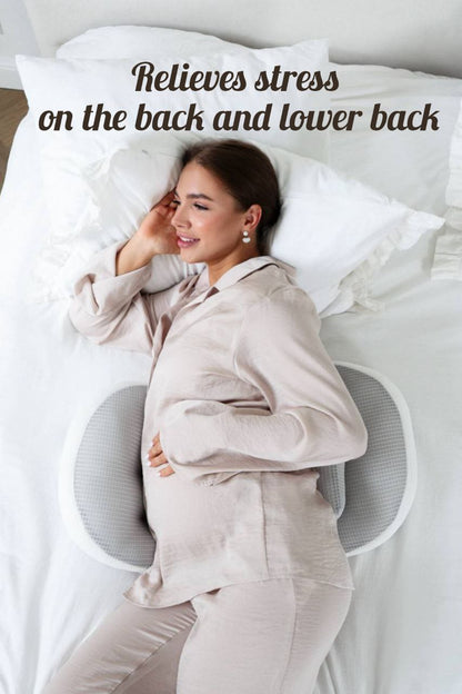 A COMFORTABLE PILLOW FOR PREGNANT WOMEN